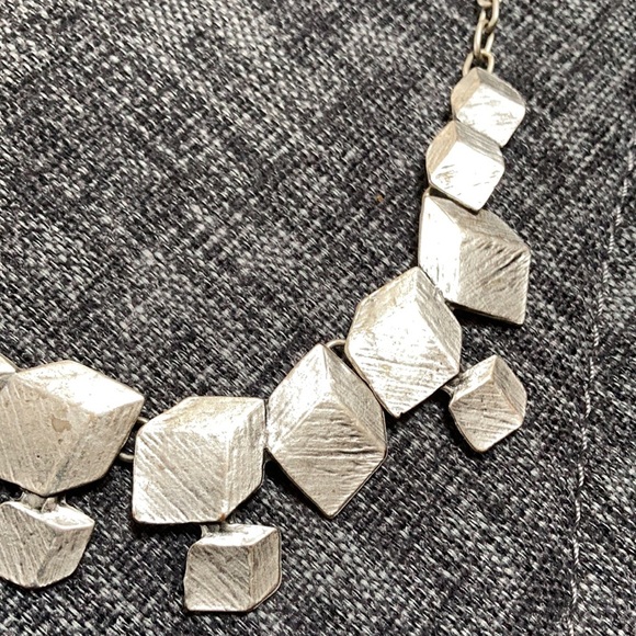 Geometric Modern Necklace - Picture 2 of 4